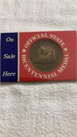 Nebraska Cornhusker State Bicentennial Medal