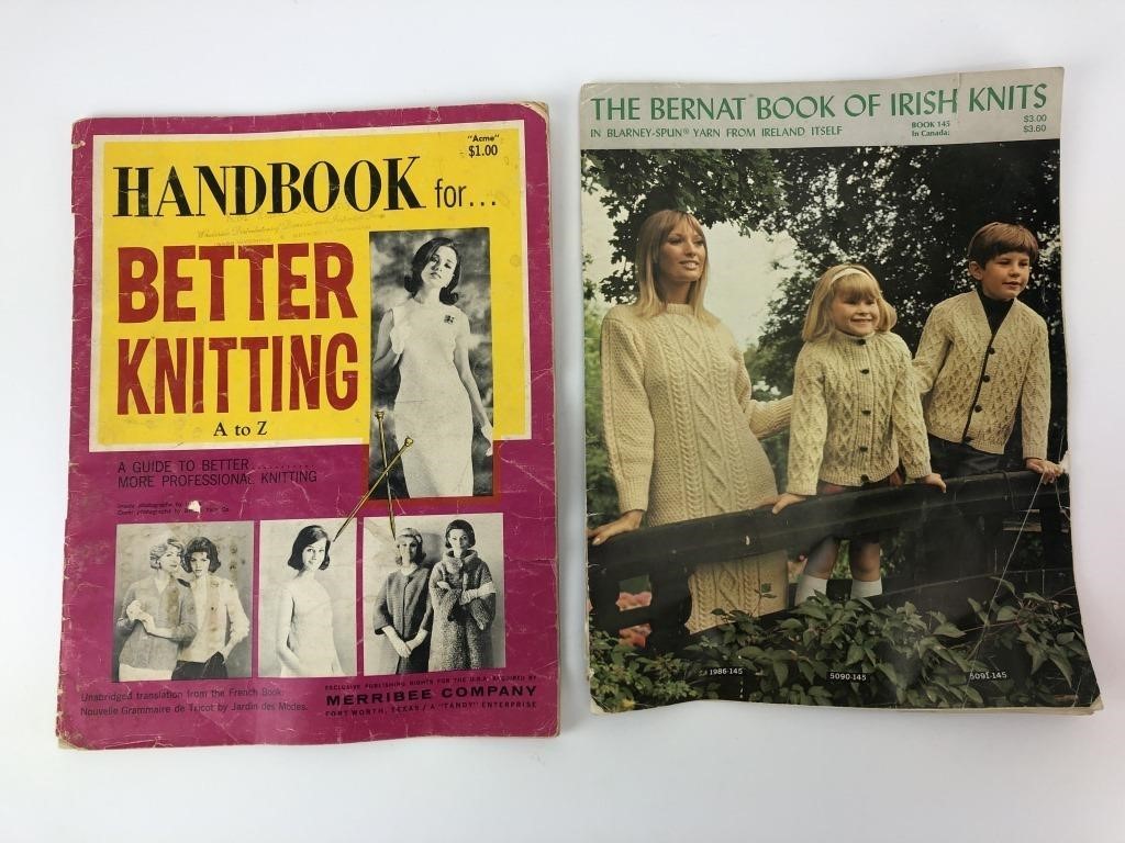 Vintage Knitting Handbooks