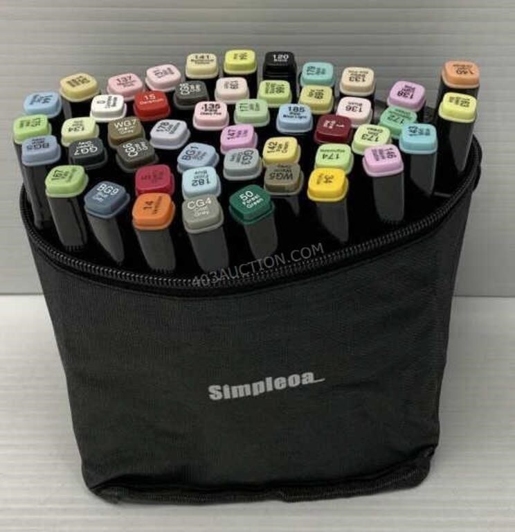 Lot of 50 Simpleoa Color Markers - NEW