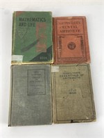 Lot of Vintage Arithmetic Books