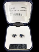 Sterling Paua Shell Earrings