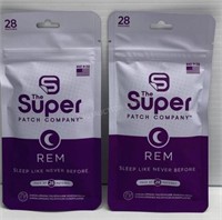 $150 - 2 Packs of Super Patch REM Patches NEW