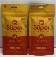 $150 - 2 Packs of Super Patch Ignite Patches NEW