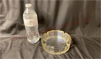 1960s Blenko Art Glass Iridescent Ashtray