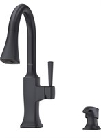 Pfister kroft mate black kitchen faucet