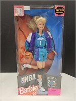 NIB NBA Hornets Barbie Doll