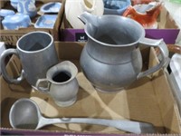 EARLY TO MID CENTURY PEWTER WARE