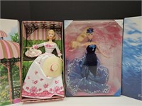 NIB Victorian Tea  & Water Nature Barbie Dolls