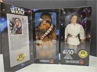 2 NIB Star Wars Action Figure Toys Chewy/Luke