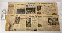 1969 Apollo Space & 1986 Challenger Newspapers