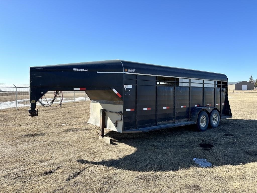 2003 Bergen 21ft Stock Trailer