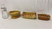 Mid Century Pottery Planters - 3