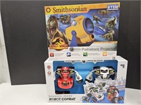 NIB Robot Combat & Smithsonian