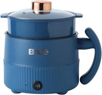 1.5L Electric Hot Pot  Mini Ramen Cooker  Blue