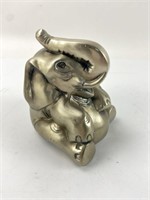 Vintage PM Craftsman Smiling Brass Elephant