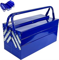 Metal Cantilever Tool Box  3-Tier  18 inch