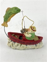 Catch Your Dreams Fishing Christmas Ornament
