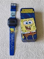 vtg sponge bob square pants digital watch NIB!