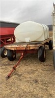 1000 gal Water tank on trailer