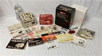 Vintage Abu Garcia Boxes & Assorted Papers