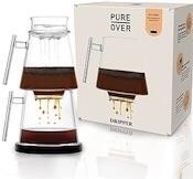 Pure Over Glass Coffee Maker Kit | 6 Piece Set SEE