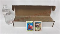 1980s MLB Baseball Trading Cards - FULL Box