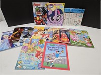 NEW Kid's Coloring Books Marvel, My Little Pony+