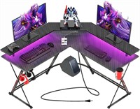 SEVEN WARRIOR L Shaped Gaming Desk