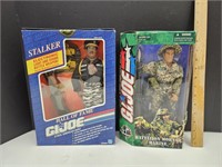 2 NIB GI JOE Marine & Stalker 12"