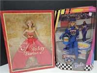 NASCAR & 2014 NIB Barbie Dolls
