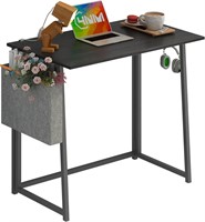 4NM 31.5 Desk  Folding Study Table  Black