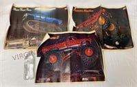 1980s Monster Truck Magazine Posters - See Desc