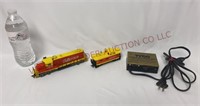 Tyco Chatanooga Train Engine, Caboose & Switch