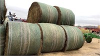 3rd cutting alfalfa round bales