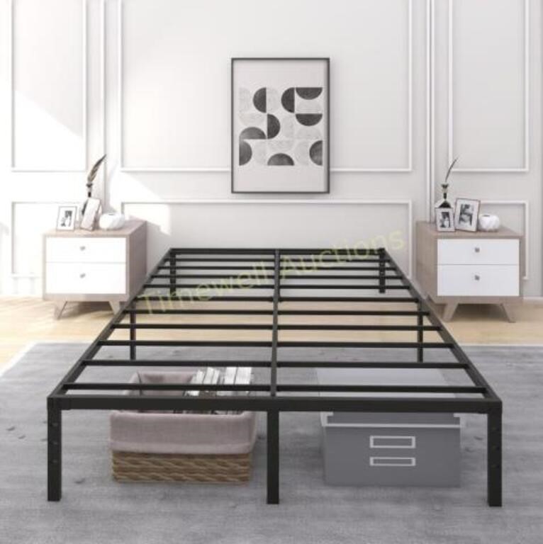 14 Steel Slat Bed Frame  Anti-Slip  Queen