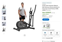 E8001  Pooboo Magnetic Elliptical Bike