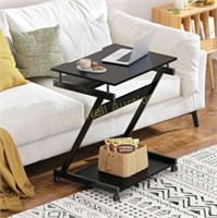 SogesHome 23.6in Adjustable Mobile Bed Table