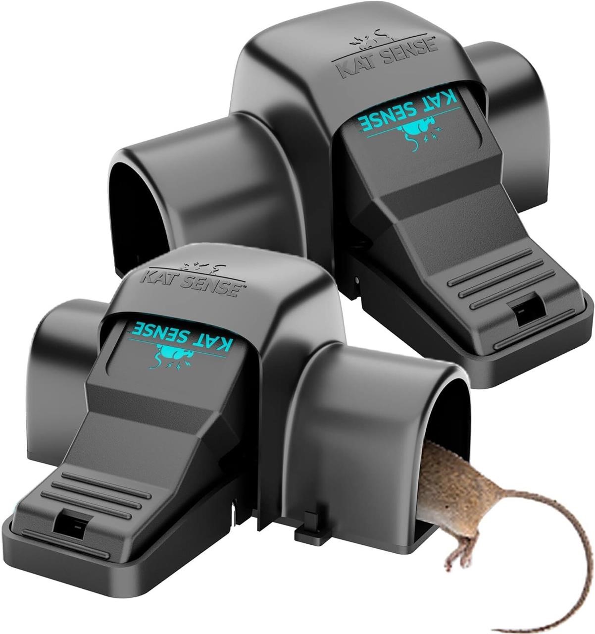 Kat Sense Rat Traps  Indoor/Outdoor  Set of 2