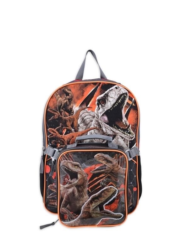 E8046  Universal Jurassic World 17" Backpack Set