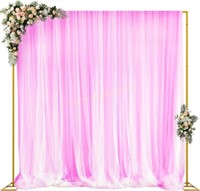 Wokceer 10x10 FT Gold Backdrop Stand