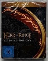 Lord of Rings Trilogy - German Blu-Ray Discs - NEW