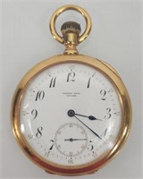 Benedict Bros 18k Gold Pocket Watch Patek Philippe