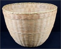 Large Sweetgrass Basket 10" h x 14" w