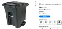 FM9599 Toter 32 Gal. Trash Can