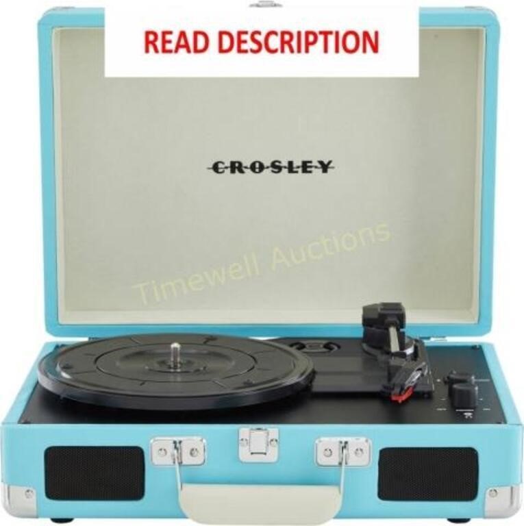 Crosley Vinyl Turntable 3-Speed (Turquoise)