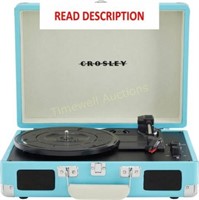 Crosley Vinyl Turntable 3-Speed (Turquoise)