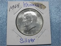 1964 Kennedy Half Dollar 90% Silver