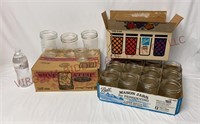 Wide Mouth Pint & Jelly Canning Jars - 2 Doz +