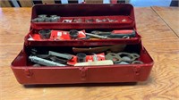 Metal Tool Box W/Tool Contents