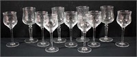 11 pc Assorted Stemmed Wine Glasses